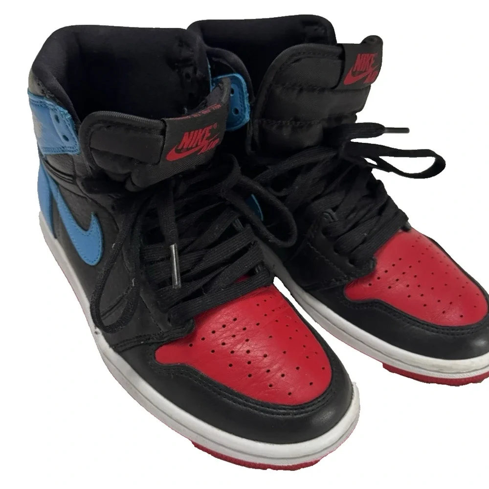 NIKE AIR JORDAN 1 RETRO HIGH OG UNC TO CHICAGO WOMENS 7 CD0461-046 SNEAKERS